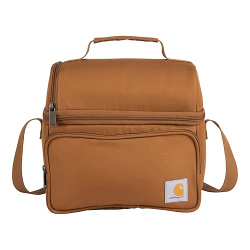 Carhartt Camping Cooler, Worksite Lunchbox, Soft Shell Lunch Bag for Construction Sites, Work and Everyday Use, Brown - Image 6