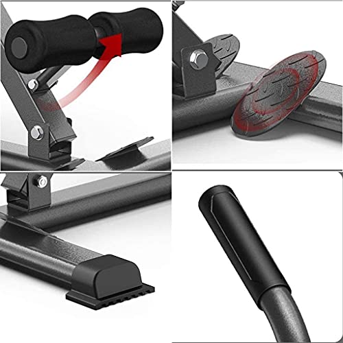 UYCVT Adjustable Weight Bench Ergonomically Height Adjustable Fitness Equipment Multi-Function Back Extension Bench Indoor Dumbbell Stool Adjustable Benches - Image 6