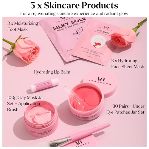 Spa Gifts for Women - Premium Self Care Spa Kit With Bath, Skin Care Sets & Self Care Items - Ultimate Pampering Set - Christmas Gifts for Women - Birthday Gifts- Spa Gift Baskets (Pack of 20) - Image 5