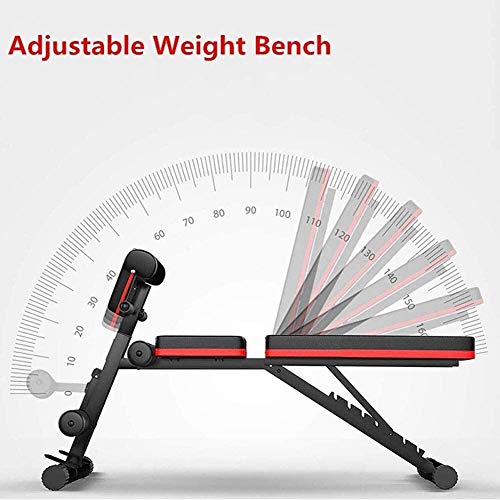 Weight Benches Dumbbell Stool Folding Incline Rejection Exercise Weight Bench Ab Bench Trainer Fitness Equipment for Home Gym - Image 5