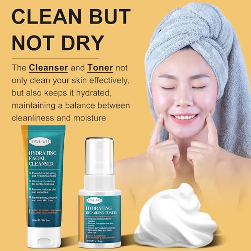 Skin Care Set for Teens Womens,Anti-Aging Deeply Hydrates Repairs Skincare Gift Set for All Skin,Facial Skin Care Products Routine Kit Christmas Beauty Gift Set for Women Stocking Stuffers - Image 4