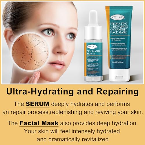 Skin Care Set for Teens Womens,Anti-Aging Deeply Hydrates Repairs Skincare Gift Set for All Skin,Facial Skin Care Products Routine Kit Christmas Beauty Gift Set for Women Stocking Stuffers - Image 5