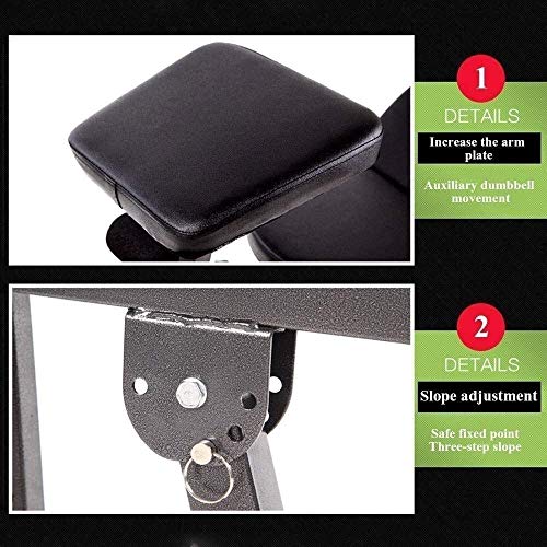 UYCVT Weights Bench Adjustable Weight Benches 90°Flat - Full Body Workout, Foldable Flat/Incline/Decline FID Press - Image 4