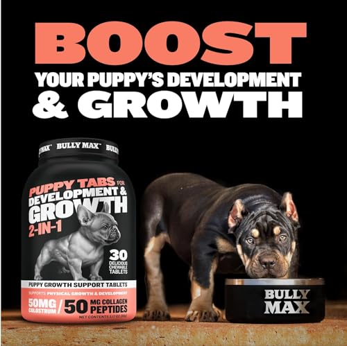 Bully Max Puppy Power Bundle: 24/14 High Protein Lamb Dry Dog Food (15lb), Dehydrated Chicken Wet Food (6lb Dry, Makes 16.5lb Wet Food) & Puppy Vitamins (3 Bottles) for Optimal Growth & Development - Image 10