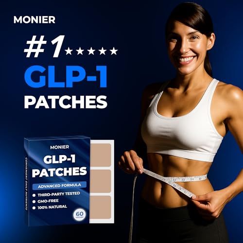 MONIER GLP-1 Patches for Women & Men | GLP1 Patch with Berberine, L-Glutamine, Garcinia Cambogia, Resveratrol | 60 Days Supply - Image 3