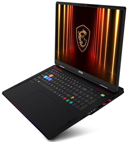 MSI Raider AI Gaming Laptop 18" 120Hz Mini LED 4K Display (Intel Ultra 9-285HX, GeForce RTX 5090 24GB, 64GB DDR5, 2x1TB PCIe SSD (2TB), RGB KB, Fingerprint, Win 11 Pro) w/USB-C Dock - Image 5