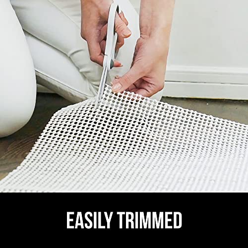 GORILLA GRIP Strong Rug Pad Gripper, US Designed, Grips Keep Area Rugs Safe and in Place, Thick, Slip and Skid Resistant Pads for Hard Floors, Under Carpet Mat Cushion and Hardwood Protection 2x3 FT - Image 10