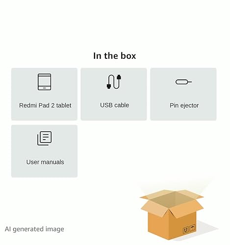 Xiaomi Redmi Pad 2 Only WiFi (No Calls or Text) 11" 2.5K Octa Core 4 Speakers Global ROM 9000mAh Bluetooth 5.3 8MP Model 25040RP0AL (Graphite Gray, 256GB + 8GB) - Image 9